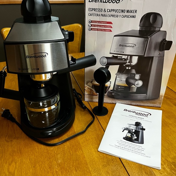 Brentwood Espresso and Cappuccino Maker used once, 20 oz., 800 watts GA-125 - Picture 1 of 8